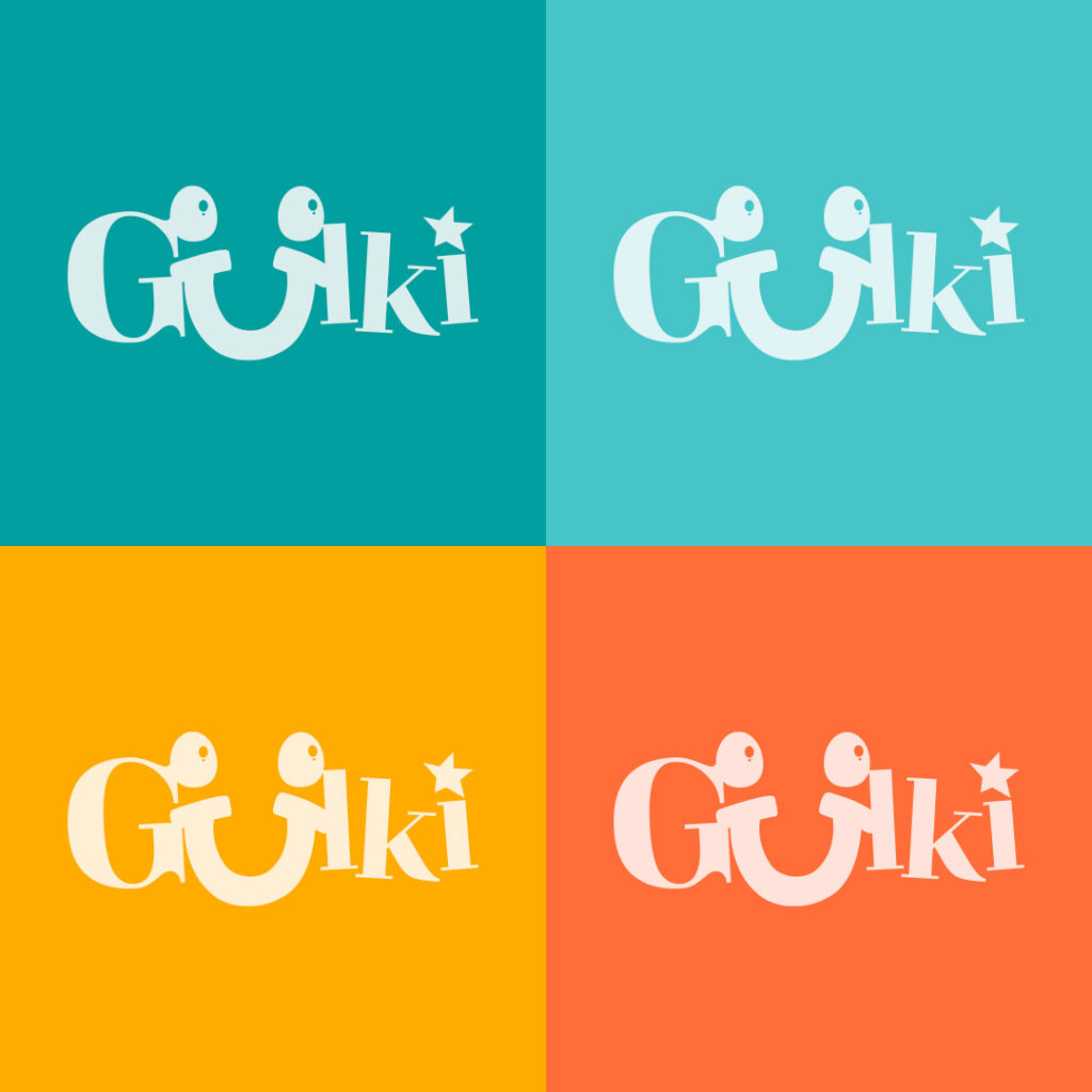 Variaciones de Isologotipo con colores institucionales