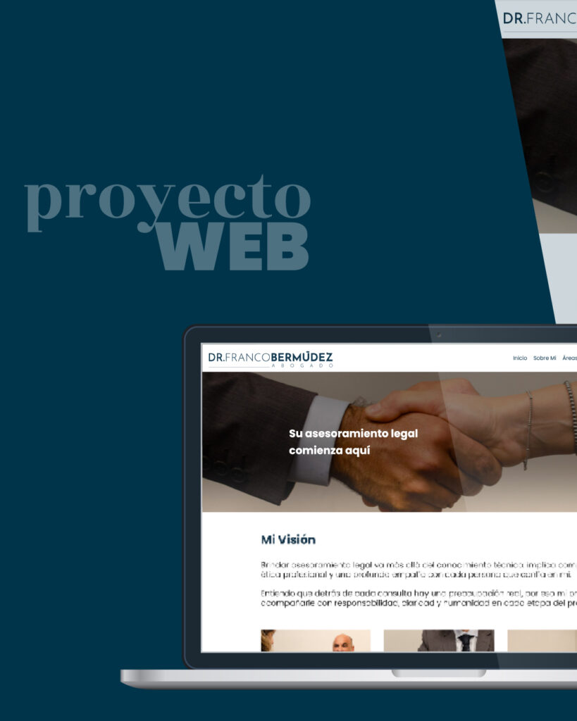 Proyecto web para Franco Bermudez imagen 1