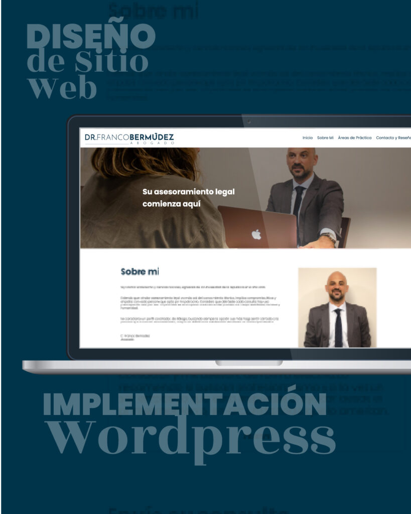 Proyecto web para Franco Bermudez imagen 3