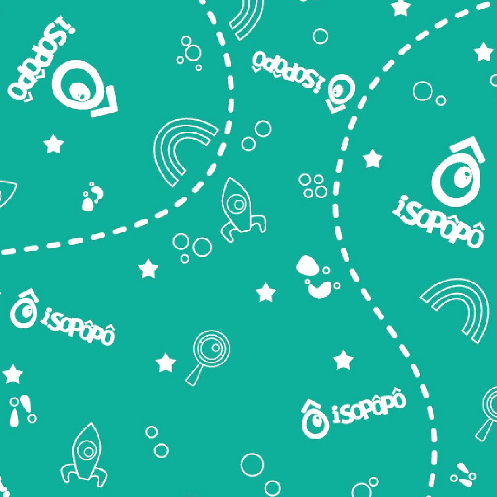 Diseño para papel de regalo de ISOPOPO