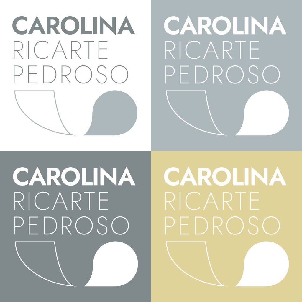 Variaciones Isologotipo Carolina Ricarte Pedroso