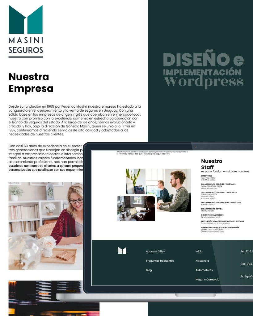 Proyecto web para Masini Seguros imagen 3